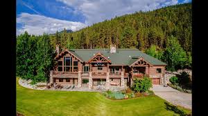 With modular log cabin homes, customization is king. Exquisite Log Home In Victor Montana Youtube