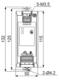 Autonics SPB-240-48 Power Supply, DIN Rail mounting, Switching, 48 ...