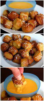 Homemade Soft Pretzel Bites On Twopeasandtheirpod Com A Must Make For Super Bowl Sunday They Are Always A Hit Recipes Food Snacks