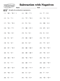 Adding and subtracting integers word problems 1. Adding And Subtracting Integers Worksheet 7th Grade Pdf With Lbwomen