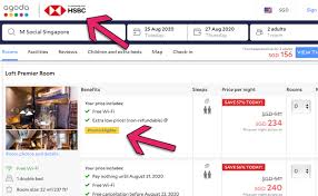 It S Back Hsbc 20 Off Agoda Staycations Plus Up To 4 Mpd Mainly Miles