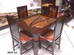 Ruang tamu adalah tempat untuk menerima tamu sekaligus untuk berkomunikasi dengan orang luar. Kursi Meja Makan Jati Minimalis Sederhana Jawara Furniture Jual Furniture Jati Jepara Toko Mebel Perabot Perlengkapan Rumah Di Bekasi Bogor