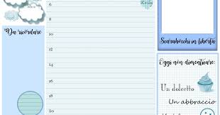 Famoso planner giornaliero da stampare gratis: Planner Giornaliero Da Stampare
