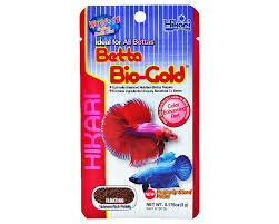 Nutrition for the initial, formative days of young fish/fry • spirulina enhanced fd brine shrimp. Hikari Info Hikari Tropical Betta Bio Gold