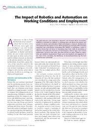 We hope these examples gave you an idea about how to evaluate qualities to look for when hiring an employee. Pdf The Impact Of Robotics And Automation On Working Conditions And Employment Ethical Legal And Societal Issues