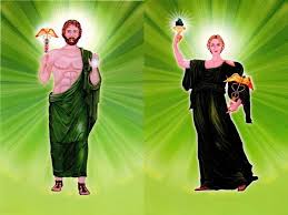 SEÑOR ASCLEPIO Y SEÑORA HIGÍA” | RUBÉN CEDEÑO Asclepio, el Dios de la  Medicina, es un SER DE LUZ que trabaja junto con su Amado Complemento, la Señora  Higía. Asclepio