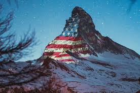 Founded by vexillology enthousiasts and historical fiction fans. Switzerland Illuminates Stunning Matterhorn Mountain With The U S Flag Secretnyc