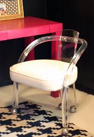 Bathroomlovely Lucite Desk Chair Vintage Office Clear Lucite Desk Desk Chair Lucite Chairs
