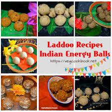 No holiday is more appropriate for a potluck than the one that celebrates feasting. Laddoo Recipes Collection Indian Energy Balls Laddoo Recipe Vegetarian Recipes Easy Dinner Vegetarian Recipes Dinner