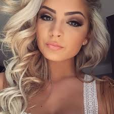 Nina Arce On Instagram Glam Today For This Beauty Carringtondurham Ninasmakeup Carringto Brown Eyes Blonde Hair Blonde Hair Makeup Makeup For Blondes