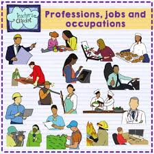 The Professions Jobs And Occupations Set Includes 70 Colored And Line Art Images To Architect 2 Man Artist Woman Line Art Images Teacher Clipart Clip Art