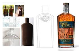 Bourbon Enthusiasts This One S For You Eighteen 33 Bourbon Whiskey Comes From A Distillery That Was Originally Aro Bottle Label Design Bourbon Liquor Bottles