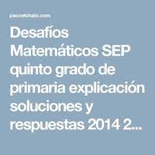 Paco el chato paco el chato recibe ahora mismo las respuestas que necesitas! Paco El Chato Quinto Grado Desafios Matematicos