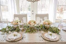 Clever Decorating Tips For Your Spring Dining Room Dining Room Table Centerpieces Dining Room Table Decor Dining Room Centerpiece
