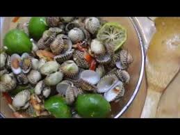 Resipi Kerabu Kerang Thailand Yang Sangat Sedap Asam Jawa