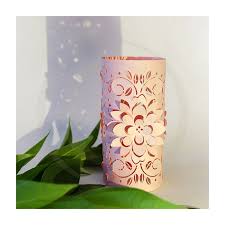 Download Floral Candle Wrap Svg Cut More Craft Genesis