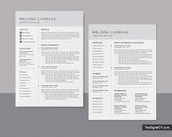 It contains your academic credentials, teaching experience, publications and presentations at academic conferences. Modern Cv Template For Job Application Curriculum Vitae Microsoft Word Resume Professional Resume Simple Resume Creative Resume Teacher Resume 1 Page 2 Page 3 Page Resume Template Instant Download Thedigitalcv Com