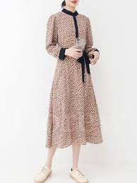 ファッション通販 fashion banmoon dorewレトロセレブ風レディースファッション蝶結びヒョウ柄切り替えおしゃれ大振り子aライン ワンピースbanmoon 商品番号 13978236 ワンピース ファッション レディース ファッション