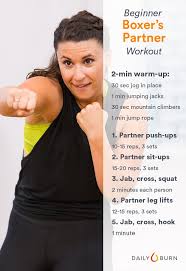 3 Boxing Workouts To Get Fit And Strong Boxing Workout Beginner Boxing Workout Partner Workout