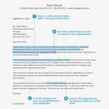 Cold Contact Cover Letter Examples And Writing Tips
