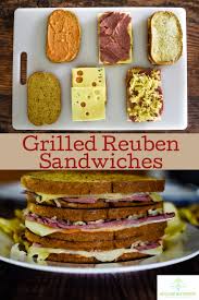 This reuben sandwich recipe makes enough for one sandwich, including the russian dressing. Grilled Reuben Sandwiches Meals And Mile Markers