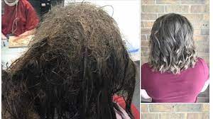 Tangled hair is incredibly frustrating. Hairdressers Refuse To Shave Depressed Teen S Matted Hair Bbc News