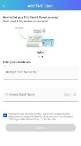 Jika anda lupa nombor akaun,sila buat pengesahan menggunakan nombor mykad. Cara Semak Baki Kredit Touch N Go Pada Mykad