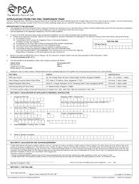 Psa Form Fill Out And Sign Printable Pdf Template Signnow