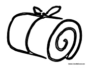 Water color illustration of smiling whippet dog lying on round dark navy blue pet bed under flyffy blanket. Camping Coloring Pages