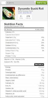 2,000 calories a day is used for general nutrition advice. Know The Calories In Sushi Other Nutritional Facts Before You Take That Bite