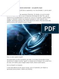 Termenul de gaura neagra este de origine foarte recenta. Gaura Neagra Pt Copii