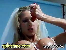 Messy and sticky high heels. Wet And Messy Wam Blonde Bride Gets Sploshing Fun Megapornx