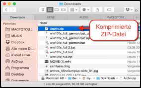 Wie stellt man verlorene dateien.png her? Mac Os X Zip Ordner Erstellen Und Verschlusseln Techmixx