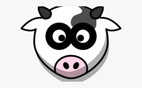 Cartoon Cow Face Free Transparent Clipart Clipartkey Black and white bust graphic, dairy cattle, cow, mammal, face, animals png. cartoon cow face free transparent