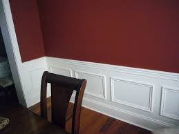 Chair rrail is commonly used as an interior design element that adds depth, contrast, and texture to otherwise plain interior walls. Gray Two Tone Dining Room With Chair Rail Novocom Top