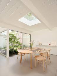 White Twin Gable House By Ryan Leidner Architecture Is A Remodeled Eichler