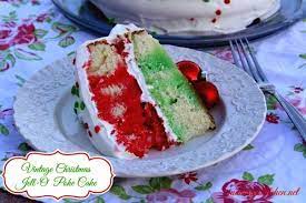 .christmas is one of the most typical of finnish festivals. Vintage Christmas Jell O Poke Cake Weihnachtsrezepte Weihnachtsdessert Weihnachten Kochen