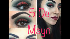 These hair and makeup tutorials are perfect for the holiday season. 5 De Mayo Makeup Look Youtube