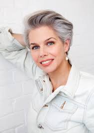 Making hair appear gray is done simply by sponging on the same white face makeup onto the temples and across the entire head. How To Make Your Make Up Look Effortless That S Not My Age