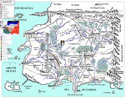 Wheel Of Time Map Fantasy World Map Map Detailed Map