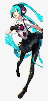 Hatsune Miku The Renowned Vocaloid Composer Atols Hatsune Miku Persona Dancing All Night Transparent Png 640x1614 Free Download On Nicepng