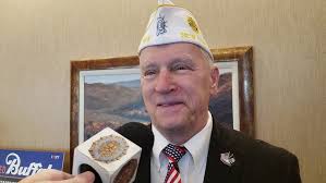 Robert Gardner, NY State Legionnaire of the Year, at 2019 Mid Winter Conf.