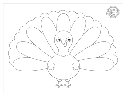 Printable coloring and activity pages are one way to keep the kids happy (or at least occupie. Most Adorable Preschool Turkey Coloring Pages Kids Activities Blog
