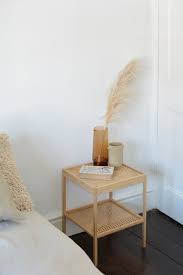 Rattan Bedside Table Ikea Hack Bedside Table Ikea Bedside Table Decor Easy Home Decor