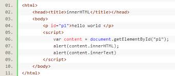 Here are div containers that we might have in our html.and we add some content in this div using c# and javascript: C Crawler Use And Difference Of Innerhtml And Innertext Programmer Sought