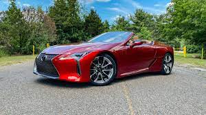 Only this time, the convertible has just one engine option: 2021 Lexus Lc 500 Convertible First Drive Review Indulgent Beauty Roadshow