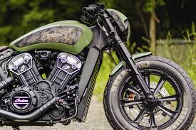Front fender OLD SCHOOL (suitable for Indian Motorcycle models: Scout models  from 2015)