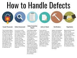 This is like a warranty period with an inspection checklist as a guide, you would need to go through the items one by one. Starproperty