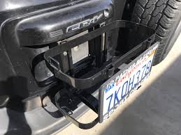 Custom Jerry Can Spacer Mount Honda Crv 4x4 Honda Crv Nissan Frontier Mods