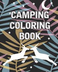 Fold each card in half along the dotted line, tape shut, address, and mail. Camping Coloring Book Happy Camper Activity Book For Road Trips In The Rv Coloring Book For Boys Girls A Fun Kid Workbook Game For Learning Coloring Shamil Buggs